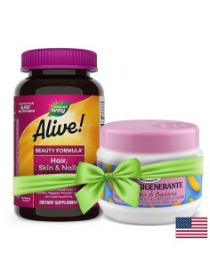 Формула за коса, кожа и нокти Алайв, 60 желирани таблетки