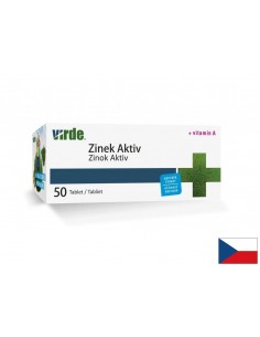 Цинк 7.5 mg + Витамин A 750 µg – Силен имунитет, красива кожа и добро зрение, 50 таблетки - Грижа за очи и зрение