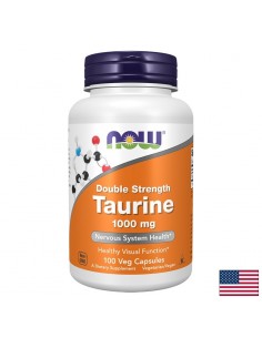 Таурин – Здраво сърце и клетъчна енергия, 1000 mg, 100 капсули