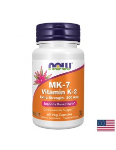 Витамин K2 – Здрави кости и нормално кръвообращение, 300 µg, 60 капсули