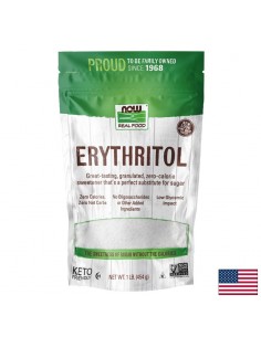 Еритритол – Натурален заместител на захарта без калории, 454 g