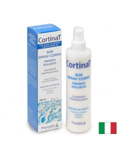 Спрей за тяло с хиалуронова киселина + провитамин B5 – За суха и раздразнена кожа, CortinaT SOS, 250 ml