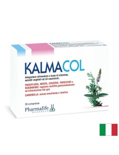 Kalmacol – При подуване, газове и стомашен дискомфорт, 30 таблетки
