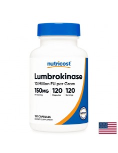Лумброкиназа – Сърдечно-съдово здраве и добро кръвообращение, 150 mg, 120 капсули
