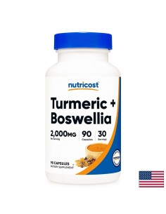 Куркума 1000 mg + Босвелия 1000 mg – По-здрави и подвижни стави, 90 капсули - Куркума