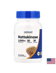 Натокиназа – Нормално кръвообращение и съдово здраве, 100 mg, 30 капсули - Ензими