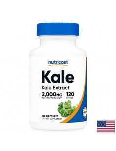 Кейл (къдраво зеле) – За клетъчна защита от оксидативен стрес, 200 mg, 120 капсули