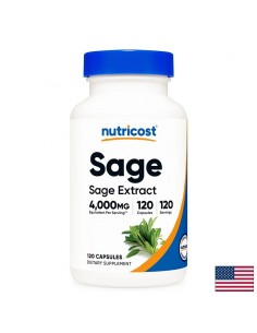 Салвия (градински чай) – При обилно потене, 400 mg, 120 капсули