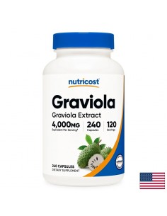 Гравиола – За имунитет и клетъчна защита, 100 mg, 240 капсули