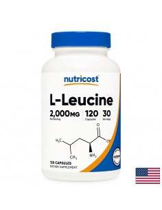 L -Левцин – За мускулен растеж и възстановяване, 500 mg, 120 капсули