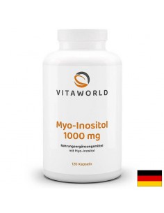 Myo-inositol / Мио-инозитол 1000 mg, 120 капсули - Витамини и минерали