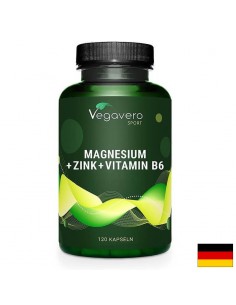 При активен спорт - Цинк+Магнезий+Витамин B6 - ZMA, 120 капсули - Спортни добавки