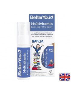 Мултивитамини за деца – За нормален растеж, енергия и имунна защита, 25 ml, орален спрей, 128  дози