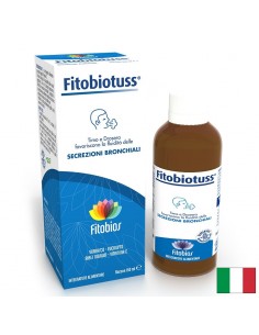 Fitobiotuss - Сироп с Мащерка 800 mg + Лопен 600 mg + Витамин C 80 mg – Облекчение при кашлица и възпалено гърло, 150 ml - Витамин C