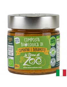 Конфитюр от мандарини и бергамот – 100% плод, без добавена захар, БИО, 260 g