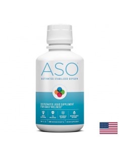 ASO® - Активиран стабилизиран кислород – Клетъчна подкрепа и енергия, 473 ml - Възстановяване