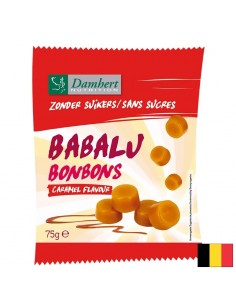 Babalu Бонбони с карамел – Без захар, с масло и сметана, 75 g