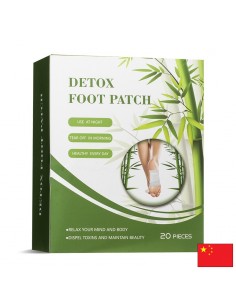 Детокс пластири за стъпала – Пречистване от токсини по време на сън, 20 броя - Пластири за детоксикация