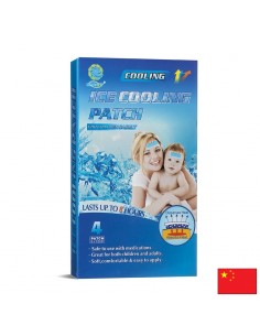 Охлаждащи гел пластири – При висока температура, 4 броя, 5×12 см - Детско здраве
