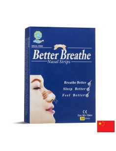 Назални ленти за по-лесно дишане и против хъркане – 30 броя, 66мм х 19мм