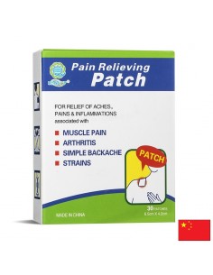 Обезболяващи пластири с ментол и камфор – За мускули и стави, 30 броя, 7см х 4.2см - Болкоуспокояващи
