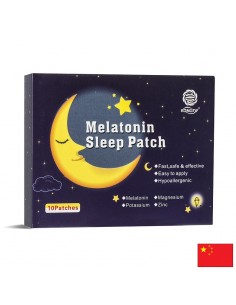 Пластири с мелатонин за сън – Лесно заспиване и спокоен нощен сън, 10 броя