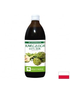 Артишок + Витамин C 120 mg – Здрав черен дроб и жлъчка, 500 ml - Био сокове