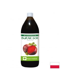 Сок от червено цвекло + Витамин C 120 mg – За образуване на червени кръвни клетки, 1000 ml, 20 дози - Био сокове