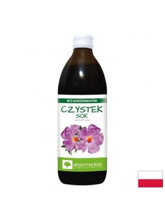 Сок от цистус + Витамин C 120 mg – Здрави стави и мускули, 500 ml, 10 дози - Био сокове