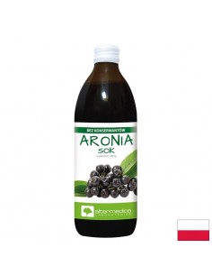 Сок от арония + Витамин C 120 mg – Здраво сърце и кръвоносни съдове, 500 ml, 10 дози - Био сокове