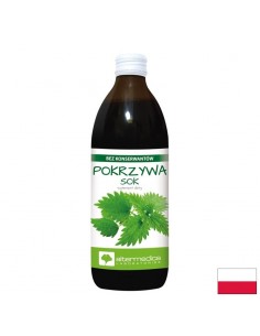 Сок от коприва с витамин C – За здрави бъбреци и пикочни пътища, 500 ml, 10 дози - Коприва