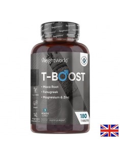 Тестостерон формула за мъже T-Boost Viaman™, 180 таблетки - Енергия
