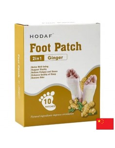 Пластири за детоксикация – С джинджифил, турмалин и оцет, 10 броя - Пластири за детоксикация