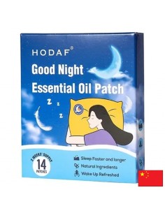 Пластири за спокоен сън – С етерични масла от лавандула, ветивер и сандалово дърво, 14 броя - Пластири за детоксикация