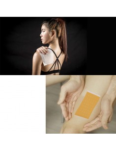 Пластир с екстракт от лют пипер – За загряване и облекчаване на мускулно напрежение, 1 брой, 7 см х 10 см 2 - Пластири за детоксикация