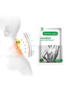 Пластир с ментол и камфор – При ставни и мускулни болки, 1 брой, 12см х 18см 2 - Пластири за детоксикация