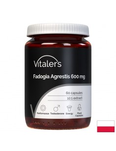 Фадогия (Fadogia agrestis) – Тестостерон и мъжка сила, 600 mg, 60 капсули