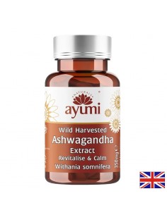 Ашваганда (диворастяща) – Спокойна нервна система и устойчивост на стрес, 700 mg, 60 капсули - Ашваганда