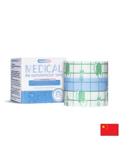 Водоустойчива фиксираща лента – За превръзки, 5 см x 5 м