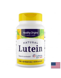 Лутеин – Подкрепа за зрението и ретината, 20 mg, 60 капсули - Грижа за очи и зрение