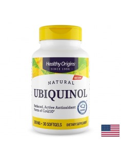 Коензим Q10 (убиквинол) – Подкрепа за сърцето и енергията, 100 mg, 30 капсули