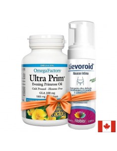 Промопакет „Хубава жена“  - Вечерна иглика + Интимна мус-пяна Lievoroid® - По категория