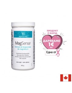 Магнезий бисглицинат формула - стрес и фибромиалгия - WomenSense® MagSense®, 400 g, прах - По категория