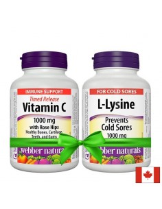 Промо пакет 16 - Л-Лизин + Витамин С и шипка - Витамин C