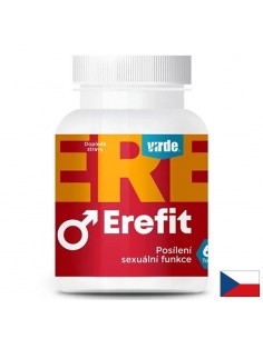 Erefit - L-аргинин 250 mg + Трибулус 100 mg + Мака 50 mg – Потентност и жизненост за мъже, 60 капсули