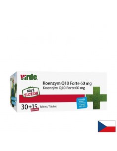 Коензим Q10 – Клетъчна енергия и сърдечно здраве, 60 mg, 30+15 таблетки