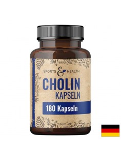 Холин – Памет и когнитивна функция, 250 mg, 180 капсули - Мозъчна функция,памет, концентрация