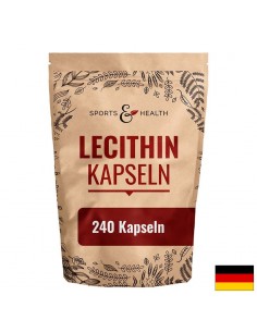 Лецитин (от соя) – Черен дроб и здравословен липиден метаболизъм, 1200 mg, 240 капсули - Лецитин
