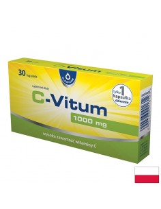 Витамин C – Имунитет и антиоксидантна защита, 1000 mg, 30 капсули