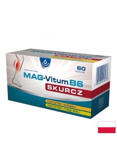 Магнезий 100 mg + Калий 300 mg + Витамин B6 – При крампи, умора и електролитен дисбаланс, 60 капсули